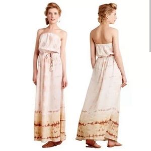 Gypsy 05 Strapless Silk Maxi Dress Small